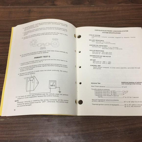 1978 Accel Eliminator Ignition Test Procedures Electronic Ignition Manual AP 318 - Picture 13 of 16